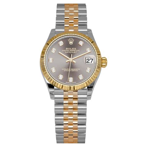 rolex in oro con brillanti da donna|oro oro bianco 36 mm donna.